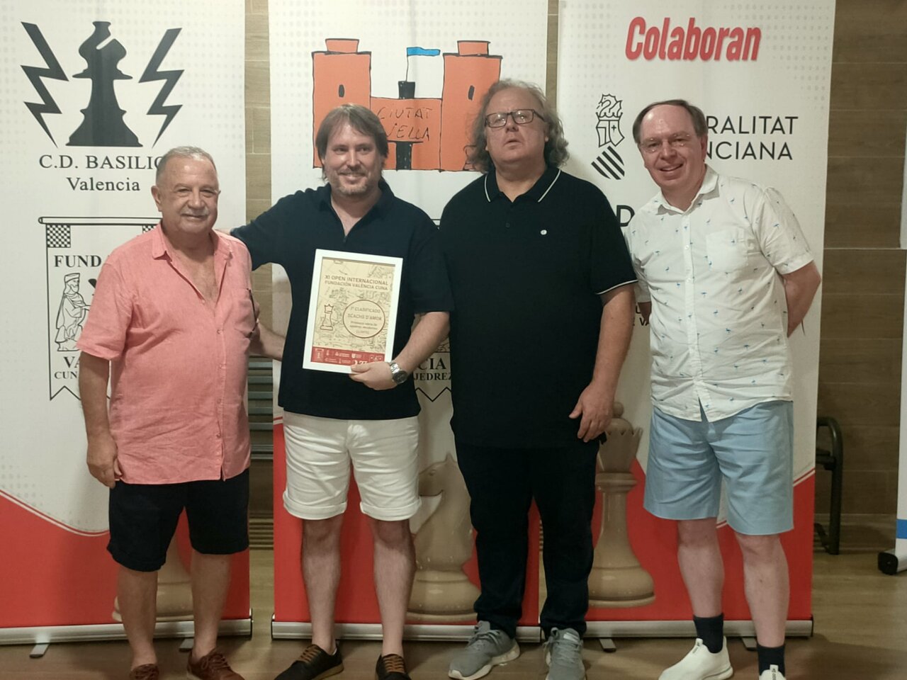Carlos Martínez gana el XI Open Internacional ‘Valencia, Cuna del Ajedrez’ en homenaje a los creadores del ajedrez moderno