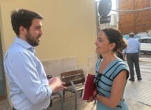 visita institucional de la Consellera de Justicia Nuria Martínez al municipio de Almàssera