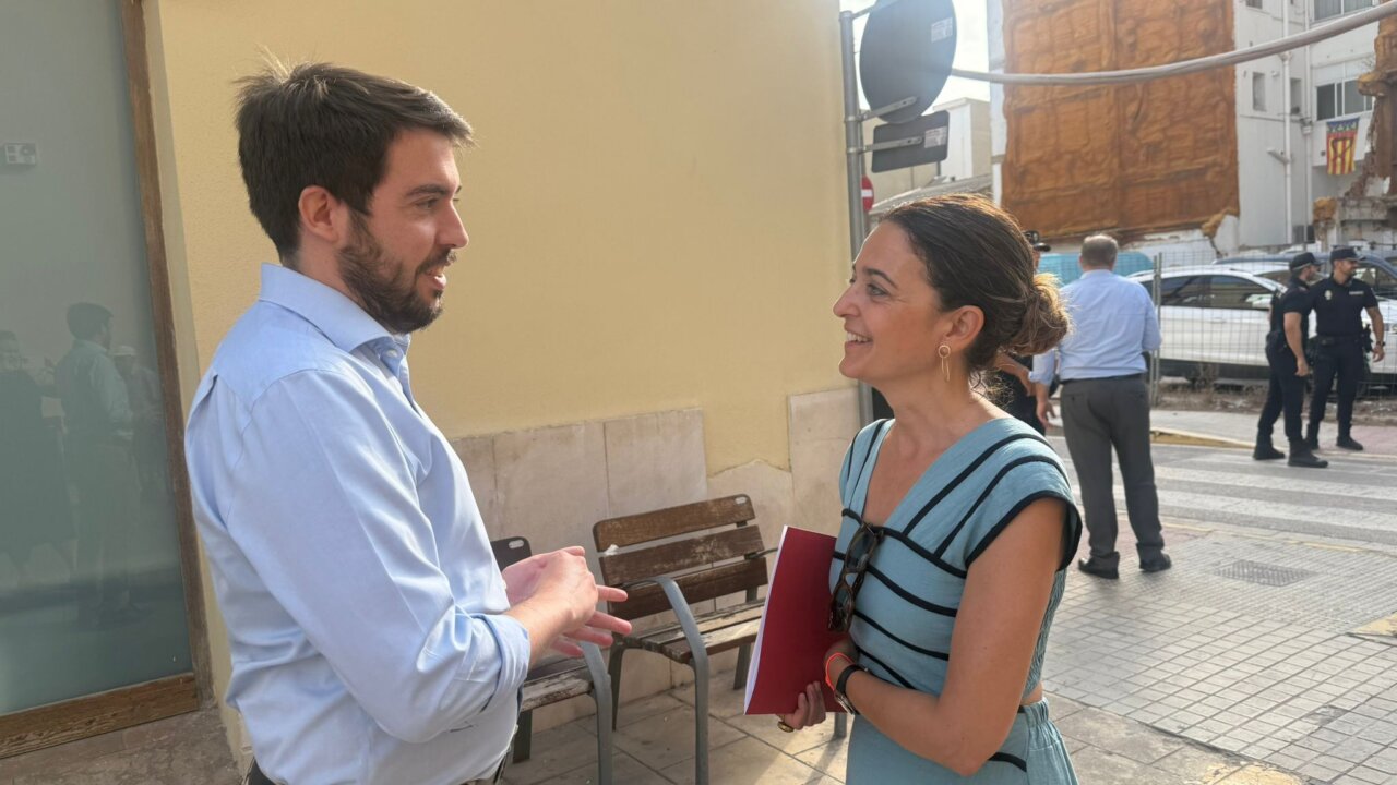visita institucional de la Consellera de Justicia Nuria Martínez al municipio de Almàssera