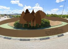 Figuración virtual monumento homenaje DANA Torrent