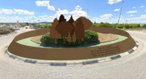 Figuración virtual monumento homenaje DANA Torrent