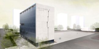 Render del futuro edificio administrativo de los Bomberos de Valencia