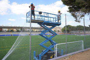 Paiporta ultima las obras en el Terrer para que sus 4 equipos puedan usar el campo esta temporada