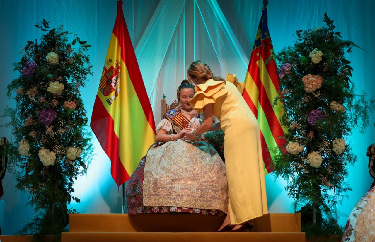 Sara Magán, Fallera Mayor Infantil de Torrent 2026, en el Auditori.