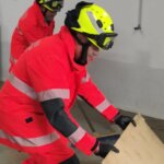 Bomberos trabajando en la gestión de incidencias por la DANA Alice