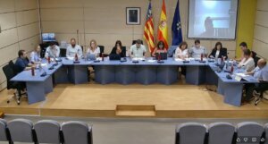Reunión del pleno del Ayuntamiento de La Pobla de Farnals