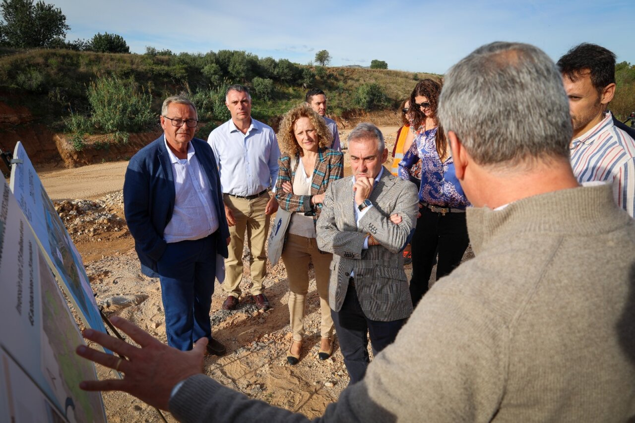 Reunión sobre las obras de encauzamiento del barranco de l'Horteta en Torrent