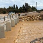 Inundación y daños causados por la DANA Alice en Picassent