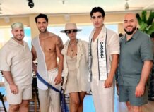 La diseñadora Marianne Roa de La Pobla de Farnals viste al nuevo Mister Global 2025