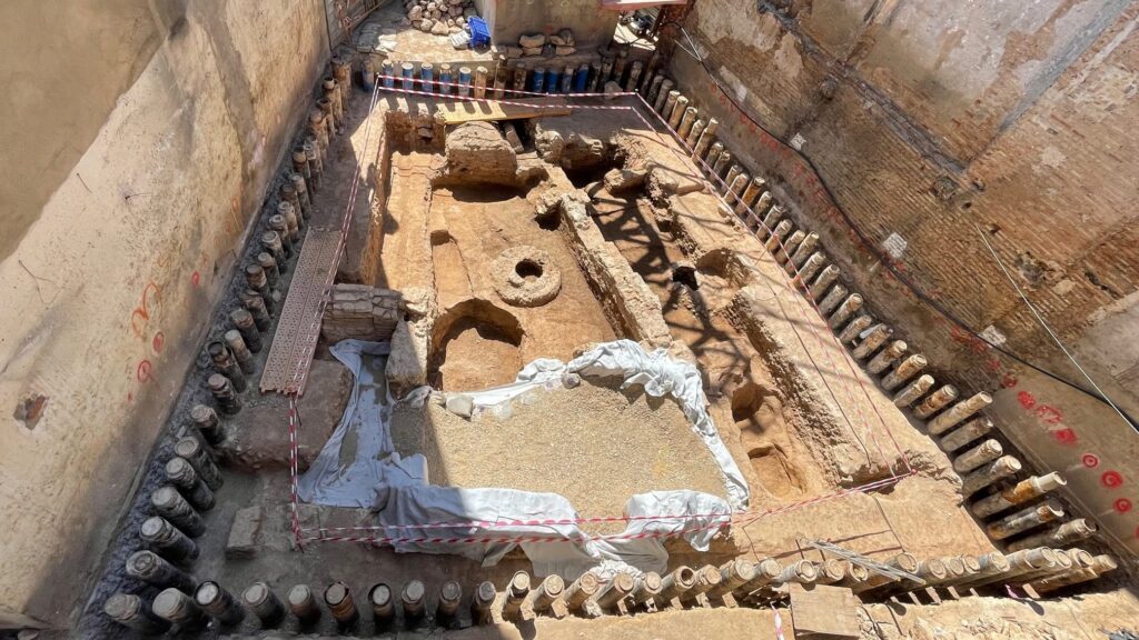 restos de la muralla islámica de Valencia