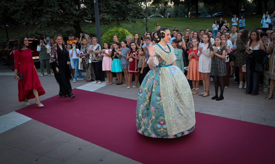 Andrea Adelantado en la Exaltación como Fallera Mayor de Torrent 2026