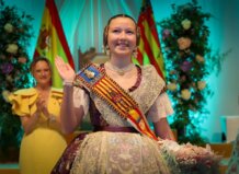 El Auditori celebra la Exaltación de Sara Magán, Fallera Mayor Infantil de Torrent 2026 Sara Magán Miquel en su exaltación como Fallera Mayor Infantil de Torrent 2026