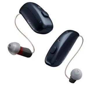Audífonos ReSound Vivia 9, tecnología avanzada para personas con discapacidad auditiva.