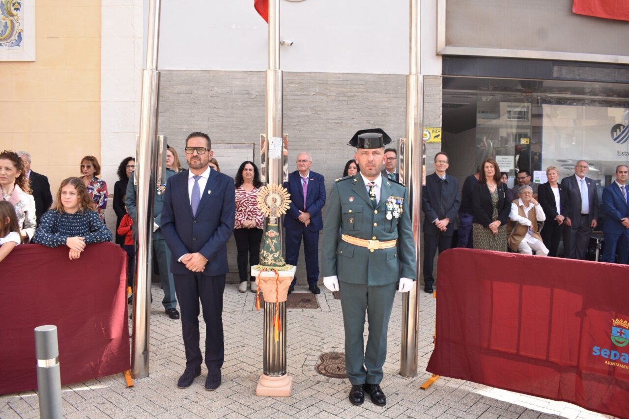 Sedaví acogió el acto de celebración de la patrona de la Guardia Civil del puesto Alfafar- Catarroja