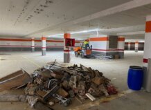Comencen les obres de rehabilitació integral de l’aparcament municipal de Picanya Obras de rehabilitación en el aparcamiento municipal de Picanya