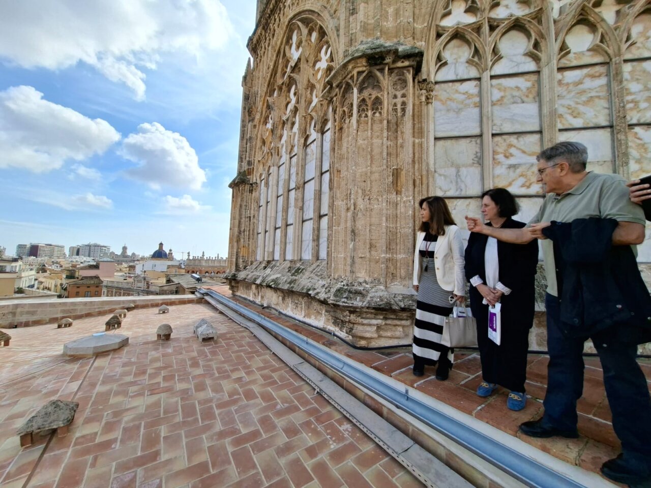 obras cubierta Catedral de Valencia