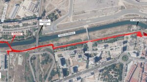 Un camino ciclopeatonal conectará los distritos de Poblats Marítims, Camins al Grau y Quatre Carreres