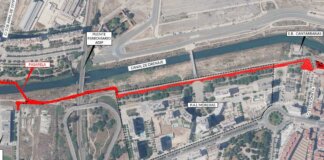 Un camino ciclopeatonal conectará los distritos de Poblats Marítims, Camins al Grau y Quatre Carreres