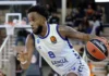 Valencia Basket logra un triunfo de carácter y resistencia con firma final de Montero (100-103) Jean Montero anotando un triple decisivo para Valencia Basket.