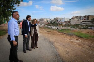 visita Huesca terrenos Xenillet DANA