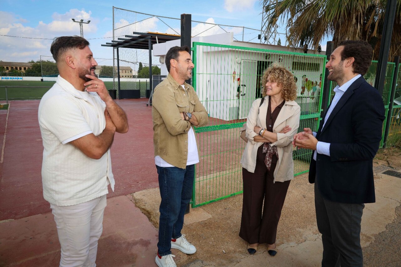 visita Huesca terrenos Xenillet DANA