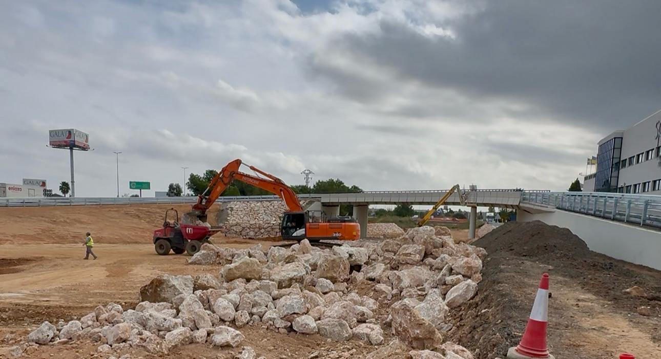 Reobert el pont d’accés a Bonaire reconstruït després de les riuades