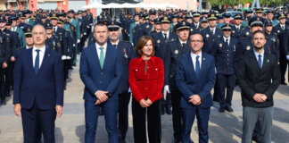 El presidente de la Diputació de València destaca la labor de las policías locales en Xirivella.