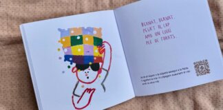 Ilustración del cancionero Al caliu dels jocs de falda de València