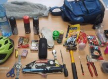 Objetos recuperados por la Policía Local de Alboraya tras un robo.