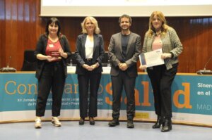 Entrega de premios en evento de salud y educación en Alfafar