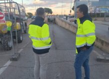 Alfafar revisa el puente entre la zona de IKEA y Orba para comprobar el avance en los accesos a la V-31 Alfafar revisa el puente entre la zona comercial de IKEA y Orba para priorizar actuaciones en el plan de asfaltado