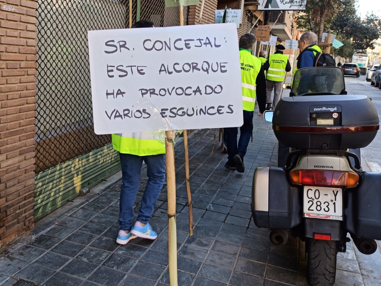 Vecinos de Benimaclet exigen árboles en alcorques vacíos