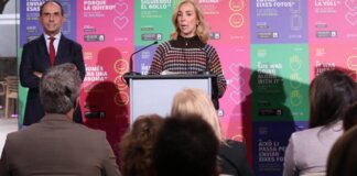 Presentación de la campaña Ahora Tu de la Generalitat contra la violencia hacia la mujer