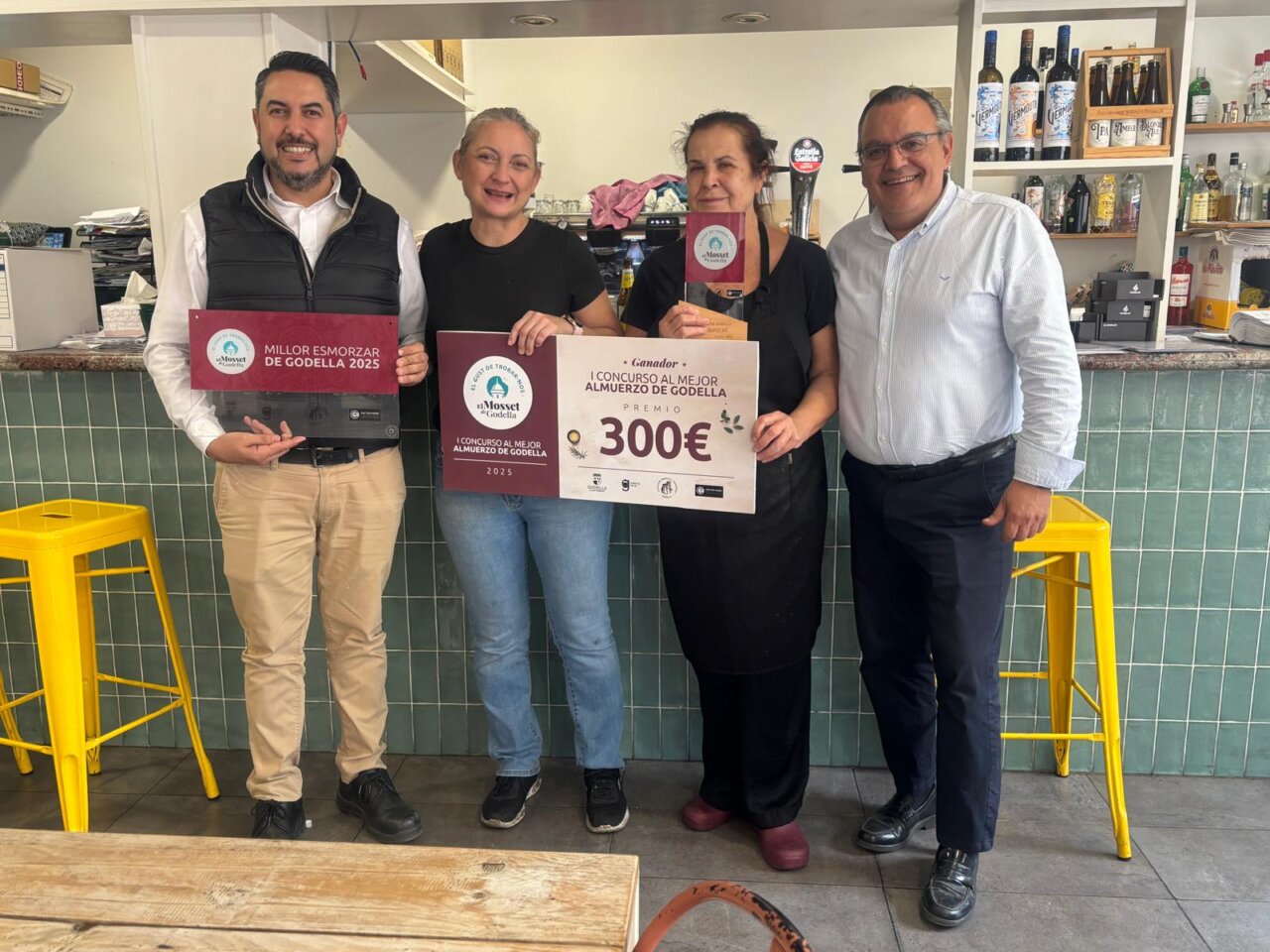 El Bokerón se lleva el primer premio en el concurso de almuerzos de Godella.