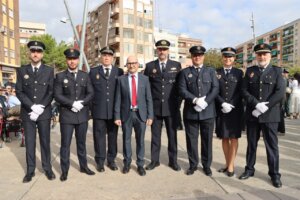 Ocho agentes de la Policía Local de Alaquàs en ceremonia de condecoración
