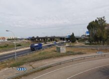Vista de la conexión entre la V-30 y la A-3 en Xirivella