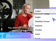 Convierte módulos de capacitación a cualquier idioma con el traductor de video con IA La IA facilita la traducción de módulos de capacitación a varios idiomas.