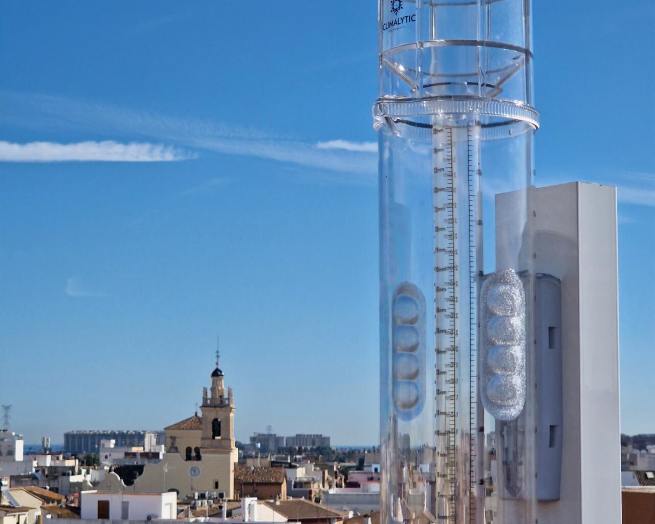 Alboraya ha instalado una nueva estación meteorológica para el seguimiento climático.