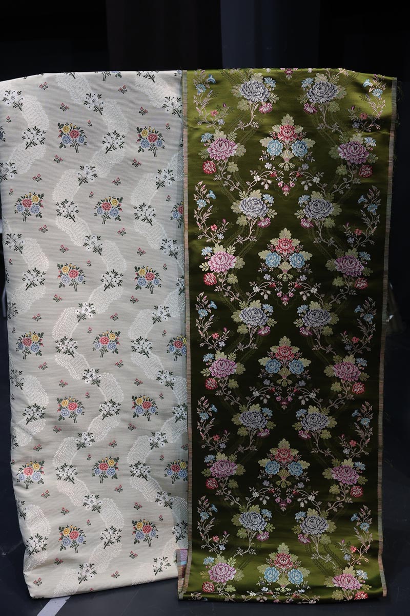 Las telas que lucirá la Corte de Honor Infantil fueron presentadas en Beniparrell.