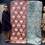 Las telas que lucirá la Corte de Honor Infantil fueron presentadas en Beniparrell