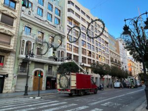 Luces de Navidad en Valencia