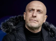 Entrenador del Levante UD, Julián Calero, en un partido reciente.