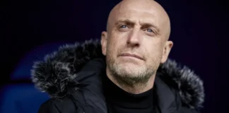 Entrenador del Levante UD, Julián Calero, en un partido reciente.