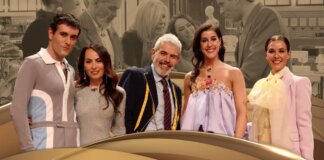 Participantes de Maestros de la Costura Celebrity en la Llotja de Valencia