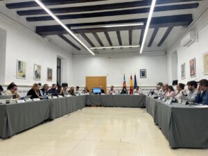 Reunión del Ayuntamiento de Manises sobre cáncer de mama