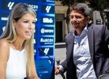 Maribel Vilaplana, citada a declarar como testigo en la causa de la DANA,  ya en casa tras acudir al hospital por indisposición Maribel Vilaplana en una conferencia de prensa y un hombre en la calle.