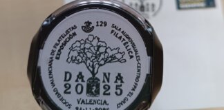 Matasellos correos aniversario DANA