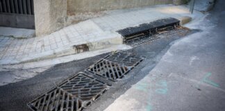 Sistema de drenaje en la calle Santa Rosa de Lima en Torrent