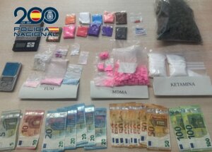 La Policía Nacional desarticula un narcopiso en Patraix, Valencia. Ocho detenidos por tráfico de drogas.