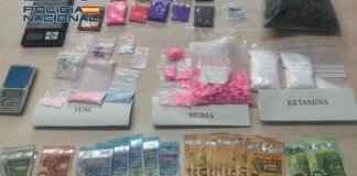 La Policía Nacional desarticula un narcopiso en Patraix, Valencia. Ocho detenidos por tráfico de drogas.